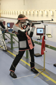 Marie - Christin Hönge auf der Olympiaanlage in München