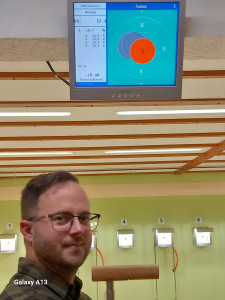 Tobias Petry vom Team Flatterschuss mit der besten Einzelergebnis der Tage